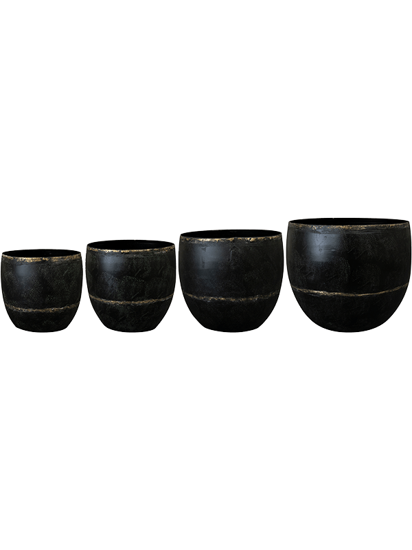 Belia Pot Vintage Black (set of 4) - Foto 52051