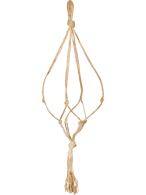 Jute Rope For Hanger Pot diam. ca. 30 -> 40 cm) - Foto 65779