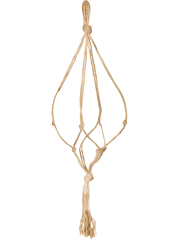 Jute Rope For Hanger Pot diam. ca. 35 -> 45 cm) - Foto 65780
