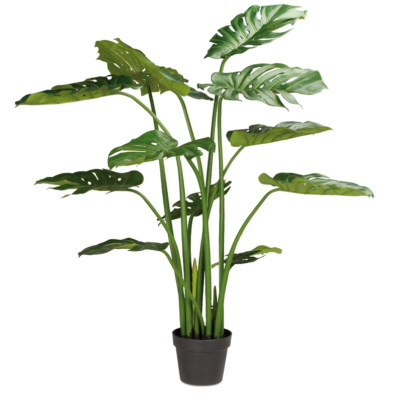 Fensterblatt - Monstera Kunstpflanze, 120 cm - Foto 80515