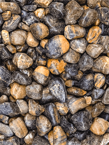 Pearl stone Orlean (kwarts) 30 - 60 mm (bag 25 kg.)