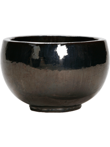 Plain Bowl Metal Glaze