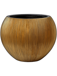 {{photo.Alt || photo.Description || 'Capi Nature Groove Vase Ball Black Gold'}}