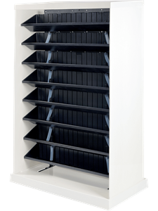 NextGen Mobile Wall Two Sided With side panels, base cover, top cover and side panel connectors (4 wheels)