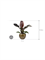Philodendron `Imperial Red' in Capi Lux Terrazzo - Foto 70409