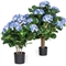 Hortensie - Hydrangea Kunstpflanze, 53 cm, blau - Foto 80564